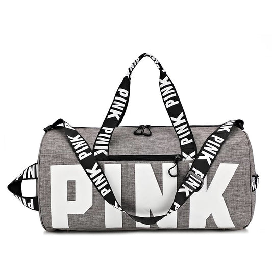 Gray Duffle Bag