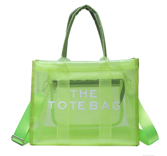 Neon Green Tote (read description)