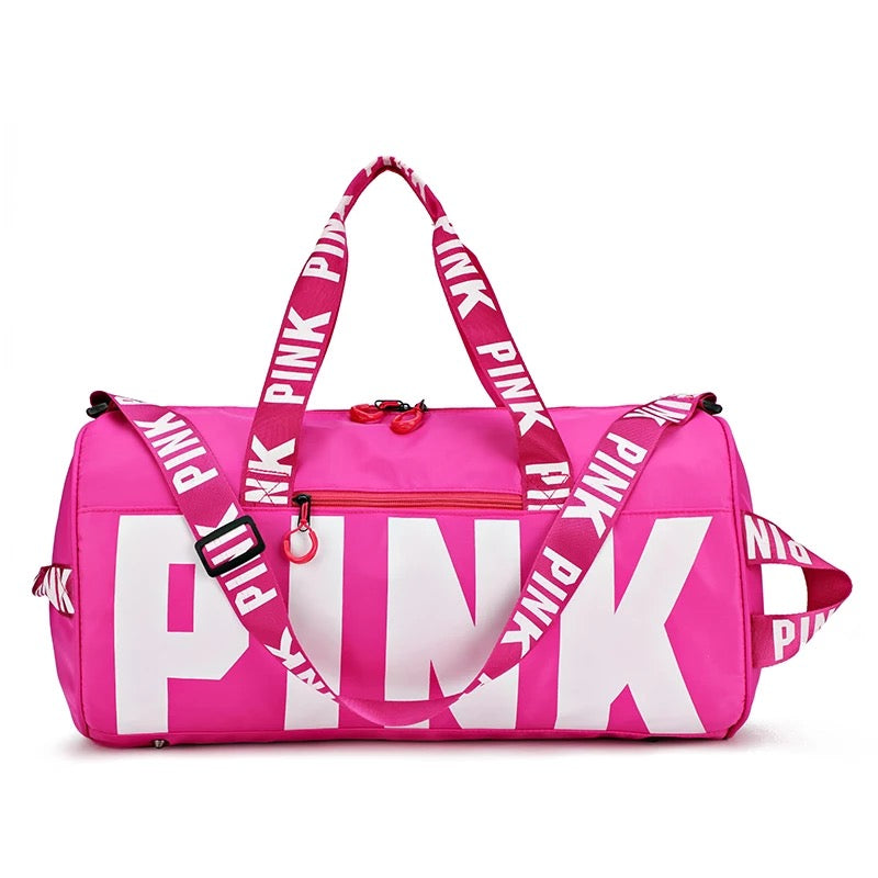 Bold Pink Duffle