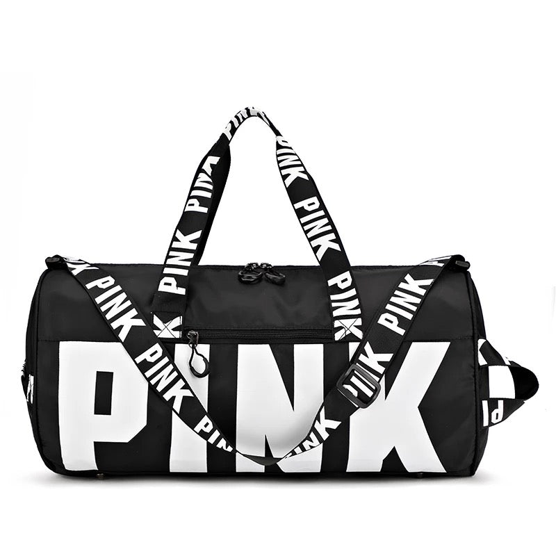 Black Duffle (White Letters)